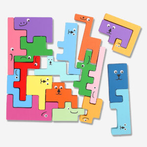 Wooden Jigsaw Puzzle - 19 pcs - Image 2