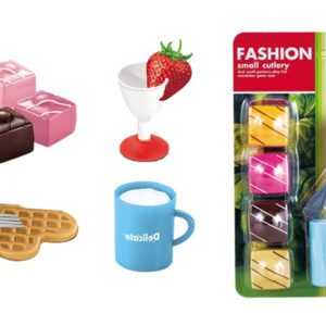 Jollity Toy pastry - cutlery set to play kitchen