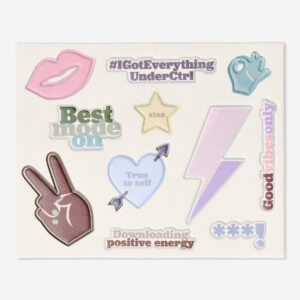 Laptop stickers. 11 pcs