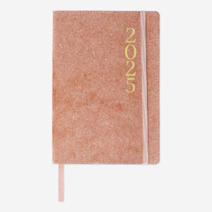 Leather-Bound Weekly Diary A5 - Spanish - Image 1