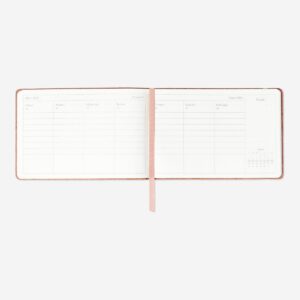 Leather-Bound Weekly Diary - Spanish - Image 2