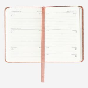 Leather-Bound Weekly Diary - Spanish - Image 2