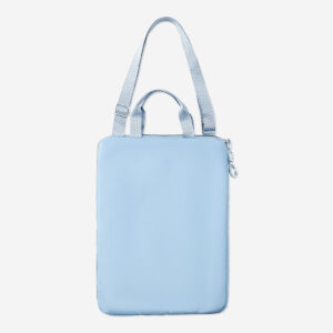 Blue laptop sleeve with carry strap - 15 inch - Image 2