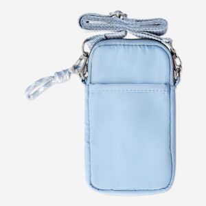Blue shoulder bag for phone