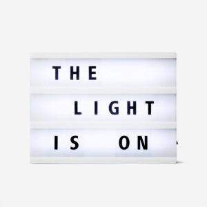 Extra A5 light box letters, symbols and numbers - 100 pcs - Image 2