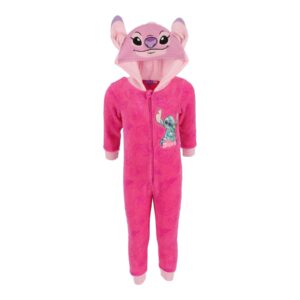 Lilo & Stitch Coral-Fleece Onesie
