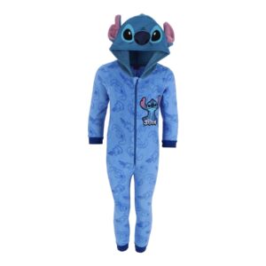 Lilo & Stitch Coral-Fleece Onesie - Image 1