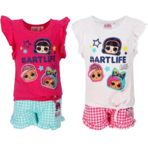 LOL Surprise 2 pieces set T-shirt + Shorts - Art life - Image 4