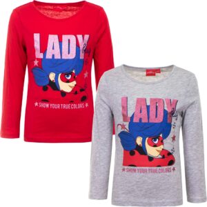 Miraculous Ladybug Long sleeves - Pink Glitter