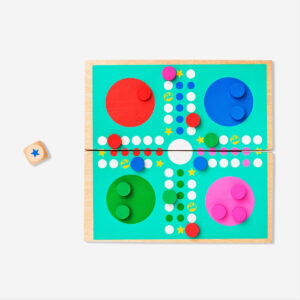 Wooden Ludo Game - Image 2
