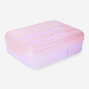 Lunchbox with knife, fork, and bowl - Image 2