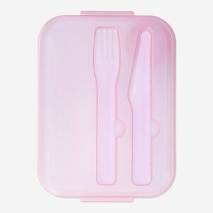 Lunchbox with knife, fork, and bowl - Image 3
