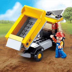 Sluban Kleine Kiepwagen - 83 PCS - Image 5
