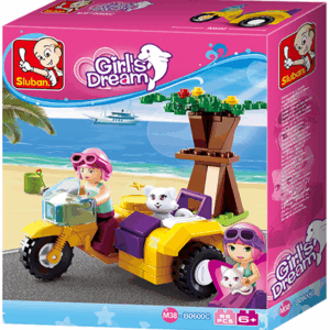Sluban Motorbike with sidecar - 67 pcs. - Image 1