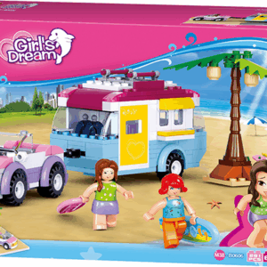 Sluban Car with Caravan - 272 pcs.