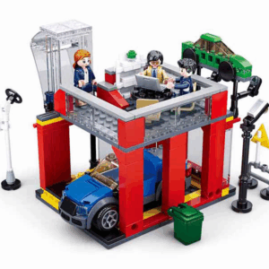 Sluban Car dealer - 302 PCS. - Image 3