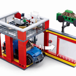 Sluban Car dealer - 302 PCS. - Image 4