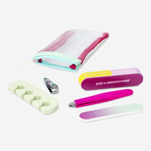 Compact manicure and pedicure set - 5 pieces - Image 2