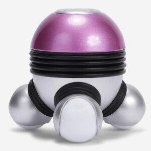 Pink massage ball with light