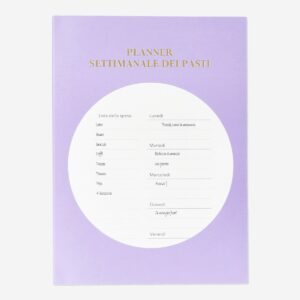 Meal Planner A5 - Italian - Image 1