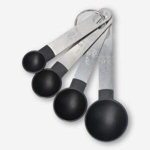 Steel measuring spoons - 4 pcs - Image 2