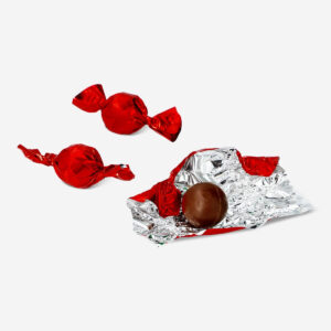 Milk chocolate balls with milk filling and popcorn - Image 3