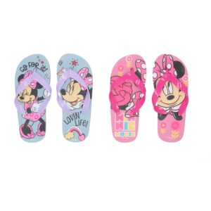 Minnie Mouse Flip Flops - Image 1