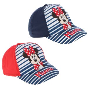 Minnie Mouse Caps - Blue stripes - Image 1