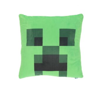 Minecraft Cushion Shaped Velour - Green - Image 2