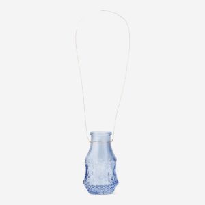 Mini blue glass vase - Image 3