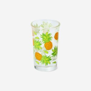 Mini drinking glass with pineapples - Image 1