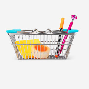 Mini shopping basket - Image 1