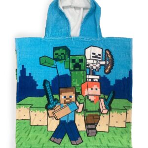Minecraft Hooded poncho - Creeper!