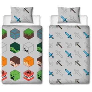 Minecraft Duvet cover - Pixel - Image 1