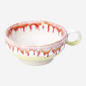Mug with dripping glaze - 200 ml - Image 1
