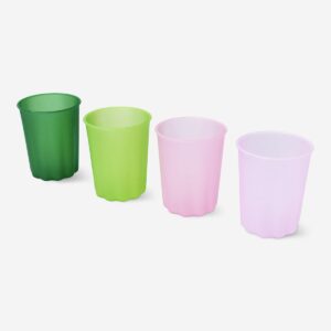 Reusable colourful cups - 4 pcs - Image 2