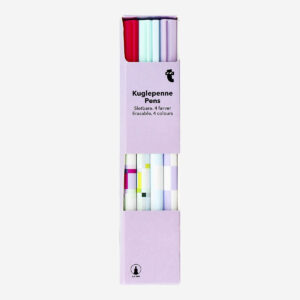 Multi-Coloured Erasable Pens - 4 pcs - Image 1
