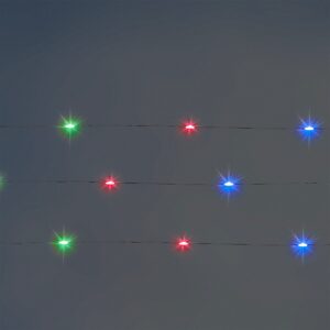 Multi-coloured led string lights - 330 cm - Image 3