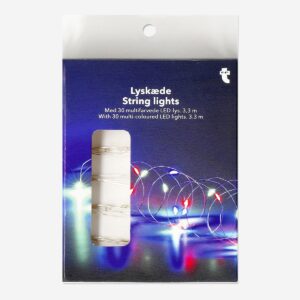 Multi-coloured led string lights - 330 cm - Image 1