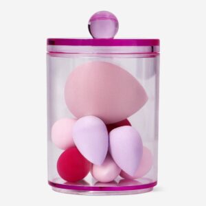 Multi coloured makeup blender sponges - 5 pcs