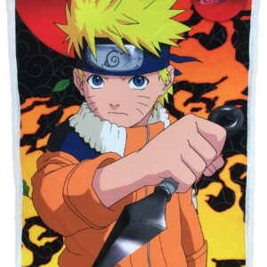 Naruto Fleece blanket Sherpa - Fight - Image 1