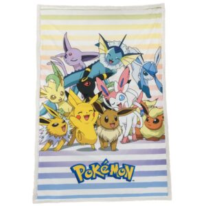 Pokemon fleece blanket - Sherpa- Team - Image 1