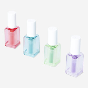Nailpolish-Shaped Highlighters - 4 pcs - Image 1