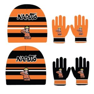 Naruto Hat with Gloves - Orange - Image 4