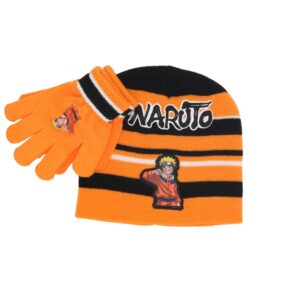 Naruto Hat with Gloves - Orange - Image 3