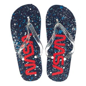 Nasa Flip Flops - Blue - Image 1