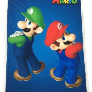 Super Mario Fleece blanket - Sherpa - Luigi - Image 1