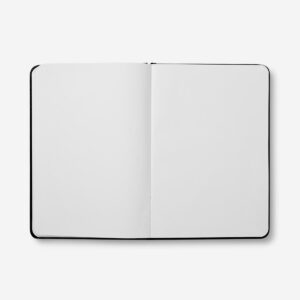 Notebook with Blank Pages and Elastic Closure - A5 - Image 2
