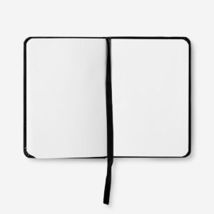 Notebook with Blank Pages and Elastic Closure - A6 - Image 2