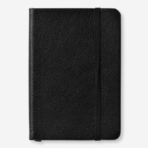Notebook with Blank Pages and Elastic Closure - A6